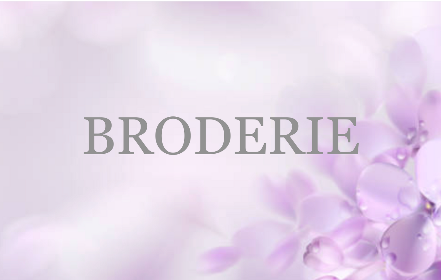 Broderie Personnalisé