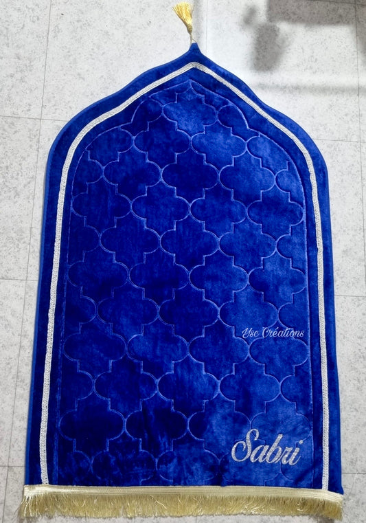 Tapis de prière personnalisé forme dôme