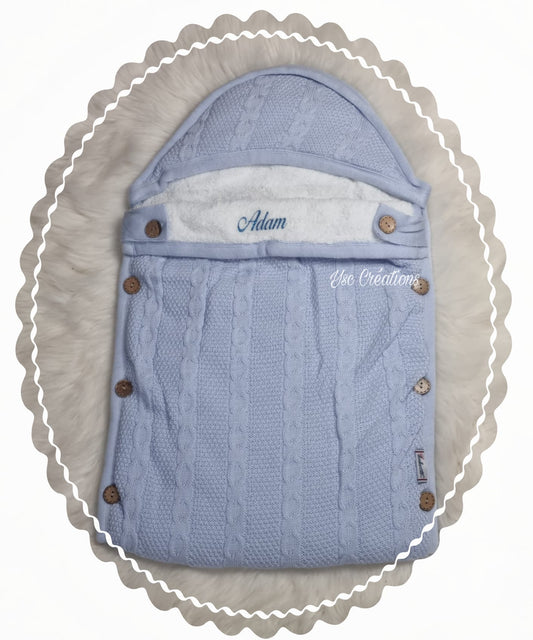 Nid d’ange personnalisé flocage prénom