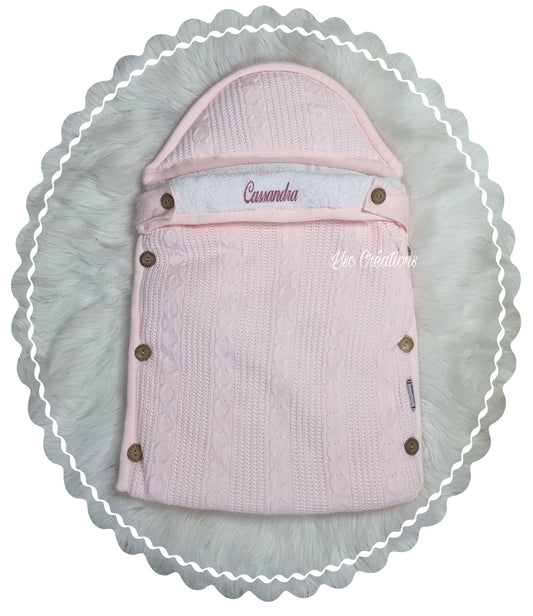 Nid d’ange personnalisé flocage prénom