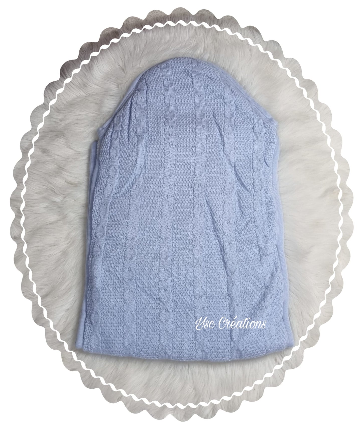 Nid d’ange personnalisé flocage prénom